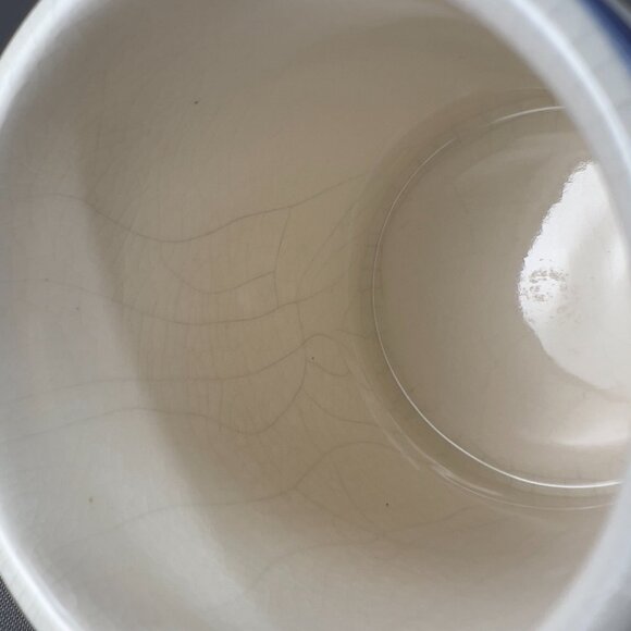 Vtg USS Yorktown CV 10 Coffee White Ceramic Mug Cup Charleston SC Souvenir Naval - Picture 9 of 12